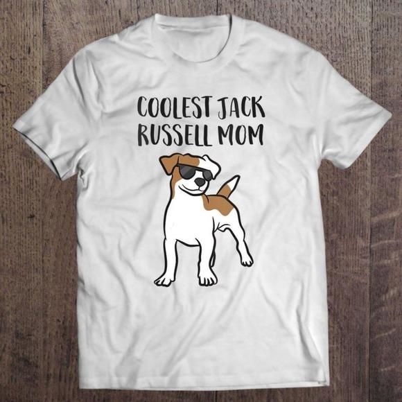 Grimesme Other - Womens Coolest Jack Russel Mom Mother Of Jack Russell Terrier Shirt